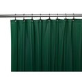 Livingquarters USC-3-27 3 Gauge Vinyl Shower Curtain Liner; Evergreen LI1526741